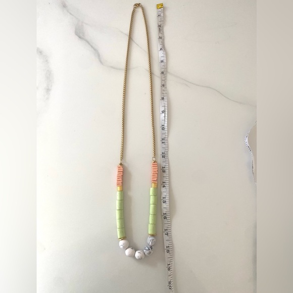 Handmade Polymer Clay Statement Necklace - Picture 4 of 5